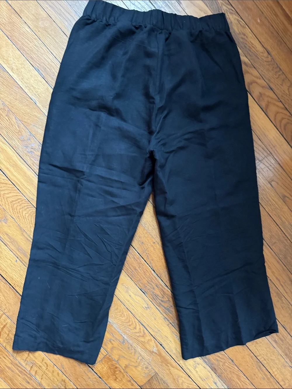NWOT HM Ankle-Length Linen-Blend Pants